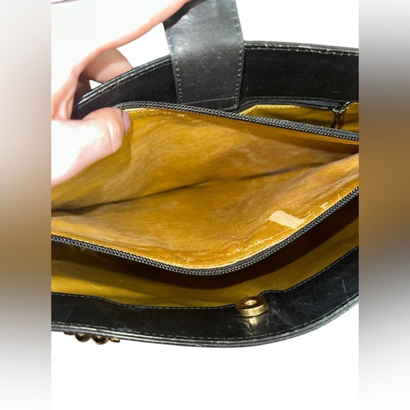 authentic versace leopard print handbag, shoulder bag vintage y2k - Picture 9 of 10